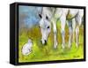 Best Friends-Blenda Tyvoll-Framed Stretched Canvas