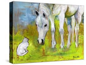 Best Friends-Blenda Tyvoll-Stretched Canvas