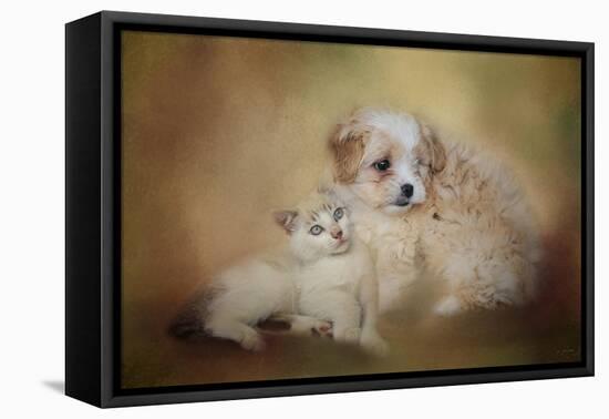 Best Friends-Jai Johnson-Framed Stretched Canvas