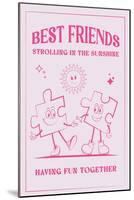 Best Friends-Oju Design-Mounted Giclee Print