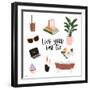 Best Life-Kyra Brown-Framed Art Print