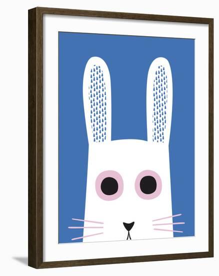 Best of Friends - Rabbit-Sophie Ledesma-Framed Giclee Print