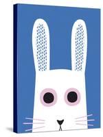 Best of Friends - Rabbit-Sophie Ledesma-Stretched Canvas