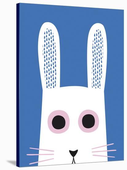 Best of Friends - Rabbit-Sophie Ledesma-Stretched Canvas