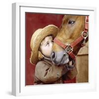 Best Of Friends-Bill Coleman-Framed Giclee Print