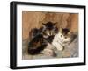 Best of Friends-Henriette Ronner-Knip-Framed Giclee Print