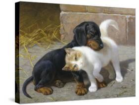 Best of Friends-Heinrich Sperling-Stretched Canvas