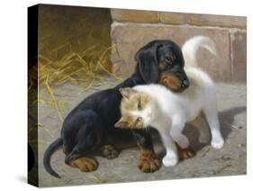 Best of Friends-Heinrich Sperling-Stretched Canvas