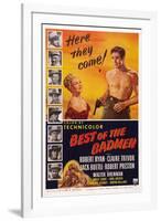 Best of the Badmen, from Left: Claire Trevor, Robert Ryan, 1951-null-Framed Art Print