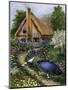 Best Old Cottage-Bonnie B. Cook-Mounted Giclee Print