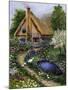 Best Old Cottage-Bonnie B. Cook-Mounted Giclee Print