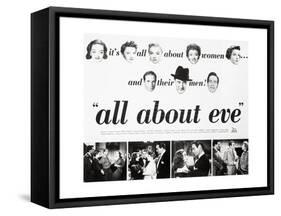 Best Performance, 1950 "All About Eve" Directed by Joseph L. Mankiewicz-null-Framed Stretched Canvas