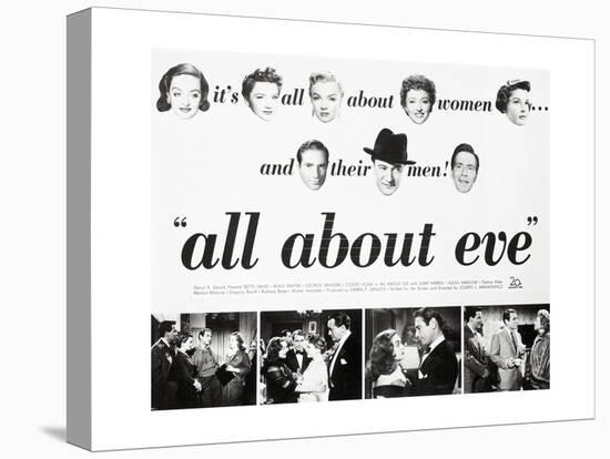 Best Performance, 1950 "All About Eve" Directed by Joseph L. Mankiewicz-null-Stretched Canvas