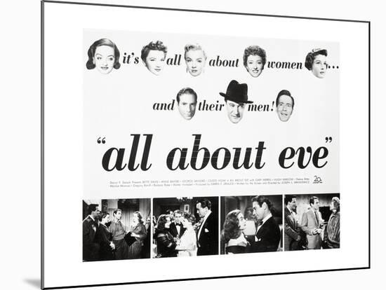 Best Performance, 1950 "All About Eve" Directed by Joseph L. Mankiewicz-null-Mounted Giclee Print