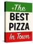 Best Pizza Stripe-Retroplanet-Stretched Canvas