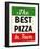 Best Pizza Stripe-Retroplanet-Framed Giclee Print