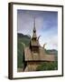 Best Preserved 12th Century Stave Church in Norway, Borgund Stave Church, Western Fjords, Norway-Gavin Hellier-Framed Photographic Print