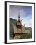 Best Preserved 12th Century Stave Church in Norway, Borgund Stave Church, Western Fjords, Norway-Gavin Hellier-Framed Photographic Print