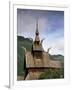 Best Preserved 12th Century Stave Church in Norway, Borgund Stave Church, Western Fjords, Norway-Gavin Hellier-Framed Photographic Print