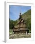 Best Preserved 12th Century Stave Church in Norway, Borgund Stave Church, Western Fjords, Norway-Gavin Hellier-Framed Photographic Print