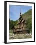 Best Preserved 12th Century Stave Church in Norway, Borgund Stave Church, Western Fjords, Norway-Gavin Hellier-Framed Photographic Print