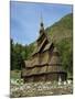 Best Preserved 12th Century Stave Church in Norway, Borgund Stave Church, Western Fjords, Norway-Gavin Hellier-Mounted Photographic Print