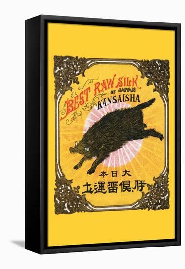 Best Raw Silk of Japan, Kansaisha-null-Framed Stretched Canvas