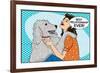 Best Relationship Ever-Dog is Good-Framed Art Print