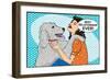 Best Relationship Ever-Dog is Good-Framed Art Print