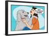 Best Relationship Ever-Dog is Good-Framed Art Print