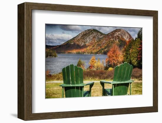 Best Seats in Acadia National Park, Maine-George Oze-Framed Photographic Print