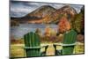 Best Seats in Acadia National Park, Maine-George Oze-Mounted Photographic Print