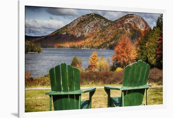 Best Seats in Acadia National Park, Maine-George Oze-Framed Photographic Print