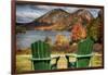 Best Seats in Acadia National Park, Maine-George Oze-Framed Photographic Print