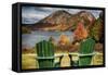 Best Seats in Acadia National Park, Maine-George Oze-Framed Stretched Canvas