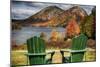 Best Seats in Acadia National Park, Maine-George Oze-Mounted Photographic Print