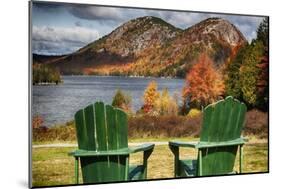 Best Seats in Acadia National Park, Maine-George Oze-Mounted Photographic Print