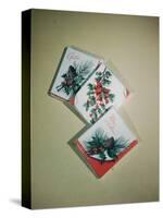 Best Selling Christmas Gifts - Napkins and Cards-Nina Leen-Stretched Canvas