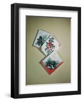 Best Selling Christmas Gifts - Napkins and Cards-Nina Leen-Framed Photographic Print