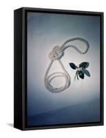 Best Selling Christmas Gifts - Pearl Necklace-Nina Leen-Framed Stretched Canvas