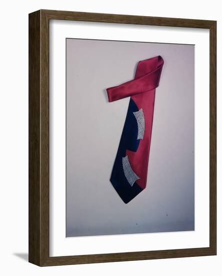 Best Selling Christmas Gifts - Red Tie-Nina Leen-Framed Photographic Print
