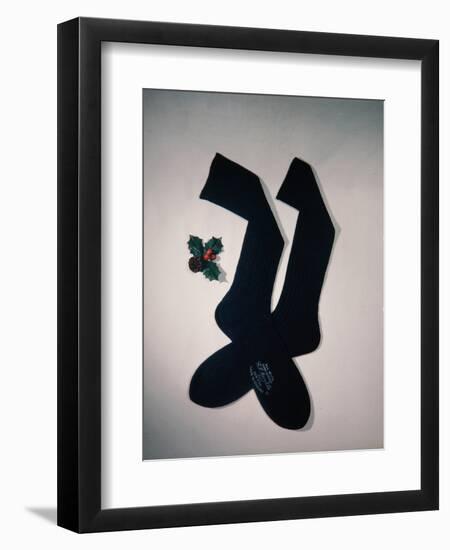 Best Selling Christmas Gifts - Socks-Nina Leen-Framed Photographic Print