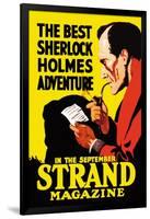 Best Sherlock Holmes Adventure-null-Framed Art Print