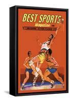 Best Sports Magazine: Basketball-null-Framed Stretched Canvas