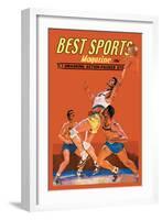 Best Sports Magazine: Basketball-null-Framed Art Print