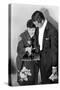 Best Supporting Actress Miyoshi Umeki with Actor John Wayne at the 30th Academy Awards, 1958-Ralph Crane-Stretched Canvas