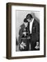 Best Supporting Actress Miyoshi Umeki with Actor John Wayne at the 30th Academy Awards, 1958-Ralph Crane-Framed Photographic Print