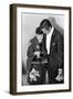 Best Supporting Actress Miyoshi Umeki with Actor John Wayne at the 30th Academy Awards, 1958-Ralph Crane-Framed Photographic Print