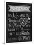 Best Things Chalkboard-Tina Lavoie-Framed Giclee Print