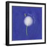 Best Wishes Dandelion-Leslie Wing-Framed Premium Giclee Print